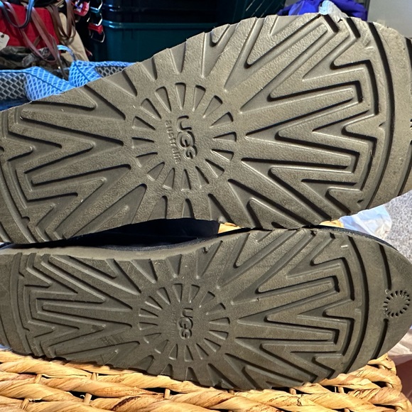 UGG Australia Women's 8 - Navy Blue Suede Boots - Picture 9 of 13